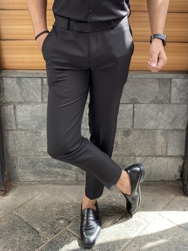 True Muscle Fit Suit Pants in Black - TAILORED ATHLETE - USA-baongoctrading.com.vn