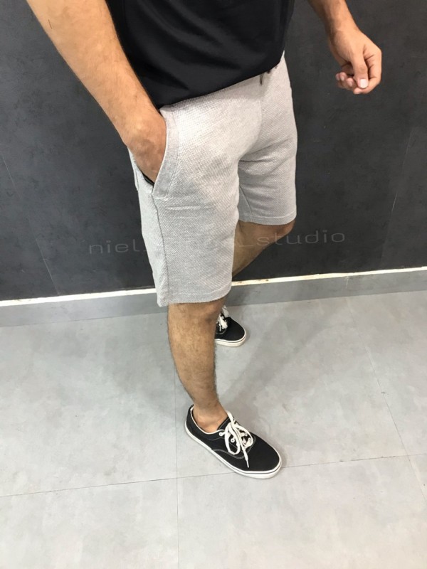 Waffle Grey Shorts