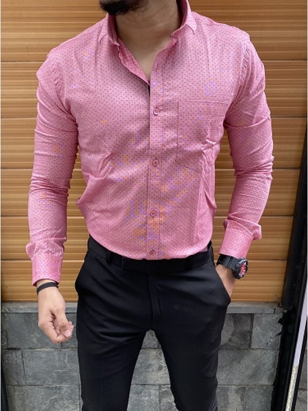 Envogue Pink Fullsleeve Shirt