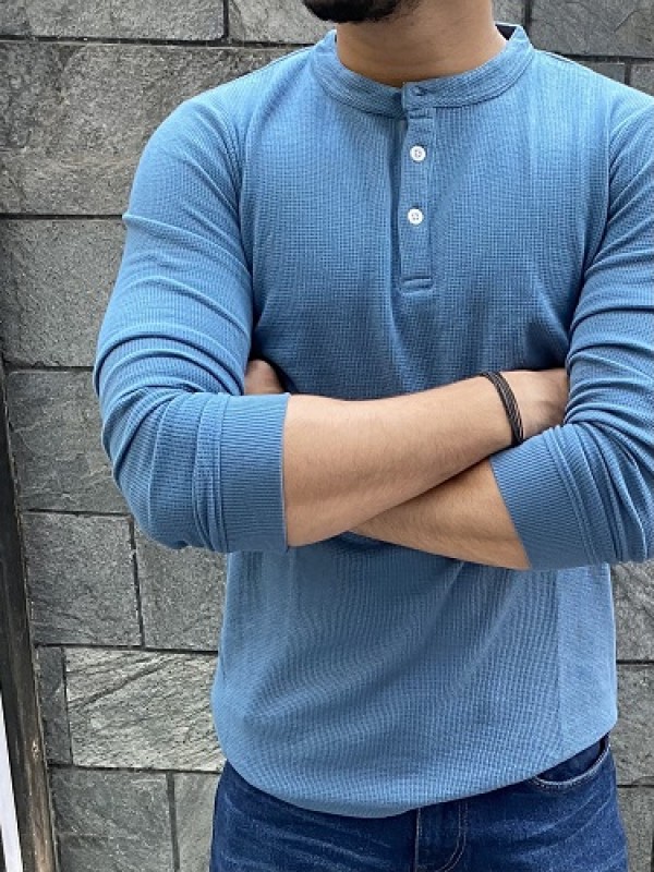 Henly Blue Fullsleeve Tshirt