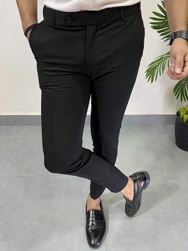 Buy Men Khaki Check Slim Fit Formal Trousers Online  672188  Peter England