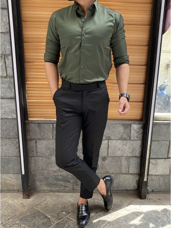 shirt olive