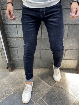    Raw Wash Darkblue Stretchable Denim Jeans