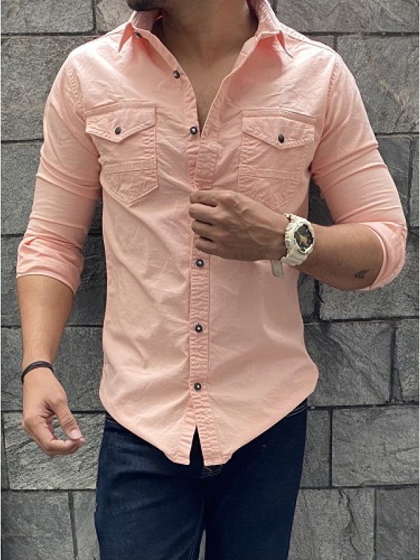   RFD Cotton Cargo Peach SHirt