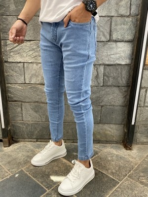 Flat Finish Basic Light BLue Denim