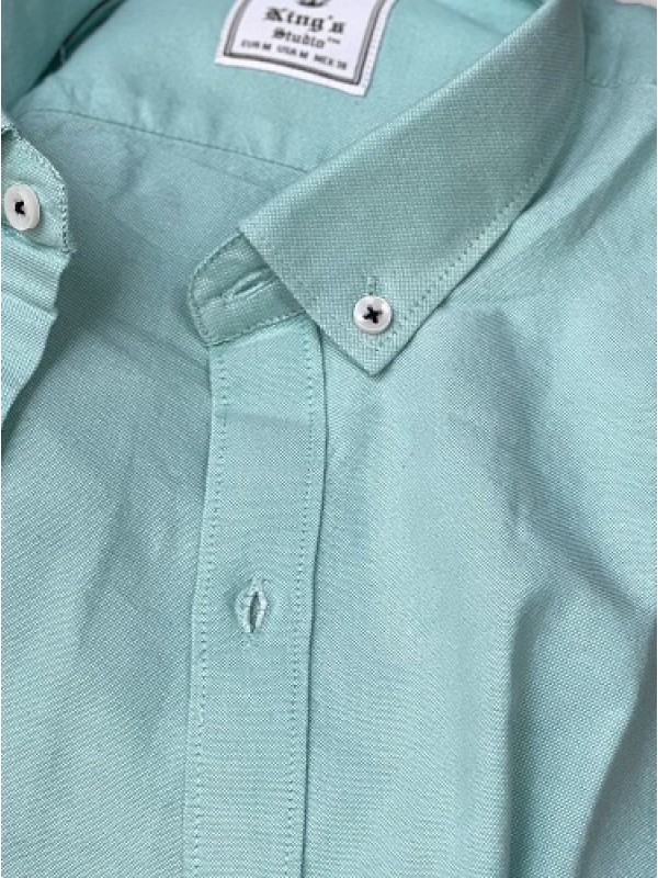   Oxford Blue Half Shirt