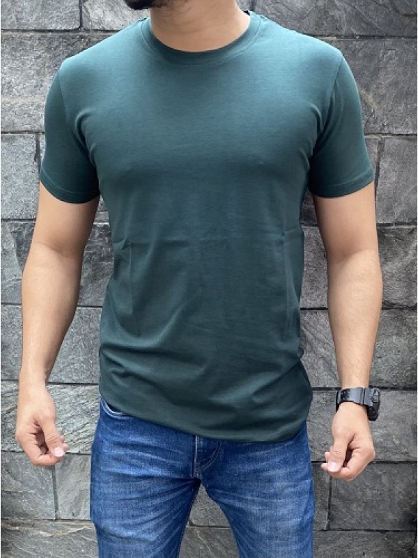    Lycra Bottle Green Tshirt H/s