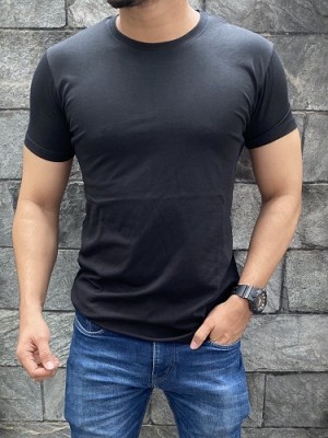                                  Lycra Black Tshirt H/s