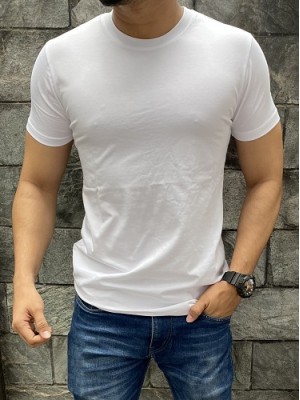                                  Lycra White Tshirt H/s