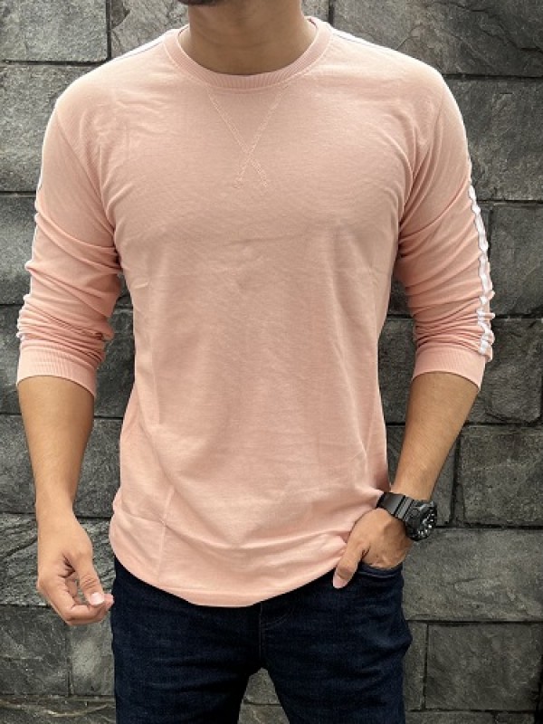     Side Strap Peach Fullsleeve Tshirt