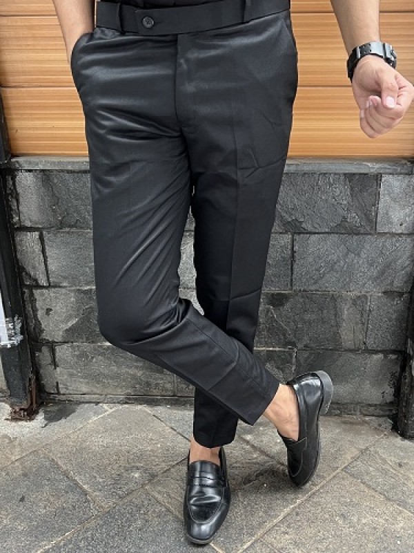 Buy MARK LEWIS Slimfit Formal Pant for Gents Black and Brown - Comfortable,  Soft Feel Casual Formal Trouser for Men - Casual Formal Pant for Men  Office, Travel, Meeting, Interview - Combo