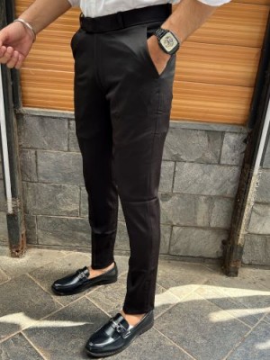            Ankle Formal Black Trouser