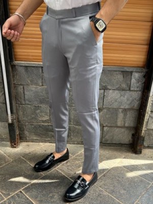            Ankle Formal Grey Trouser