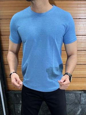          Matty Halfsleeves Blue Tshirts