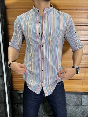                 Vertical Striper Multi Fullsleeves Shirt