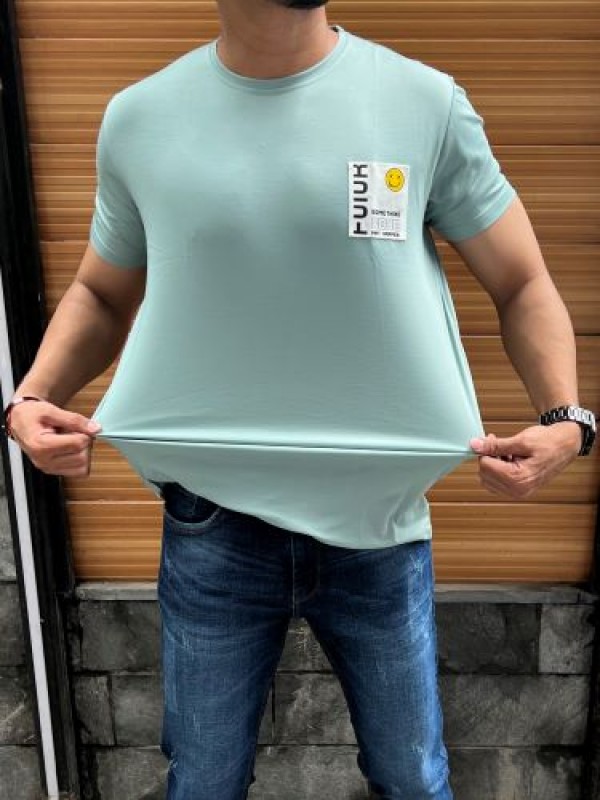            Imported Tensil Smiley Mint Tshirt