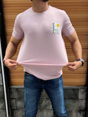            Imported Tensil Smiley Peach Tshirt