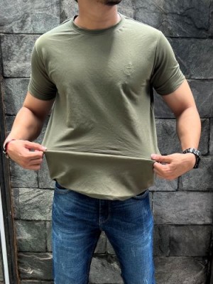            Imported Textured Green Tshirt
