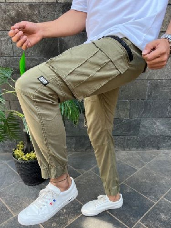               Premium RFD Fabric Green Cargo Pants