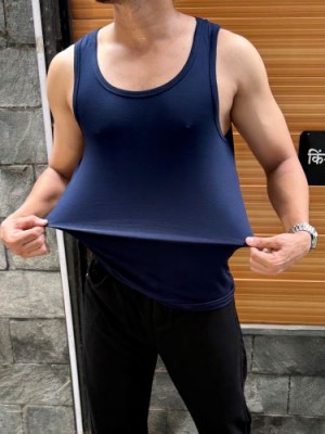                                                                   Tensil Stretchable Navy Vest