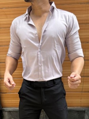                                                                                                                                                                                                                 Satin Soft Onion Full sleeve Shirt
