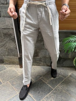                                                                                                                                                                                                                               Premium Linen Korean Grey Pants
