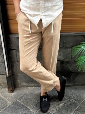                                                                                                                                                                                                                               Premium Linen Korean Khakee Pants