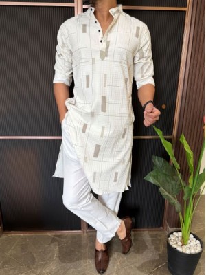                                                                                                                                                                                                                          Imported Abstract Printed Kurta